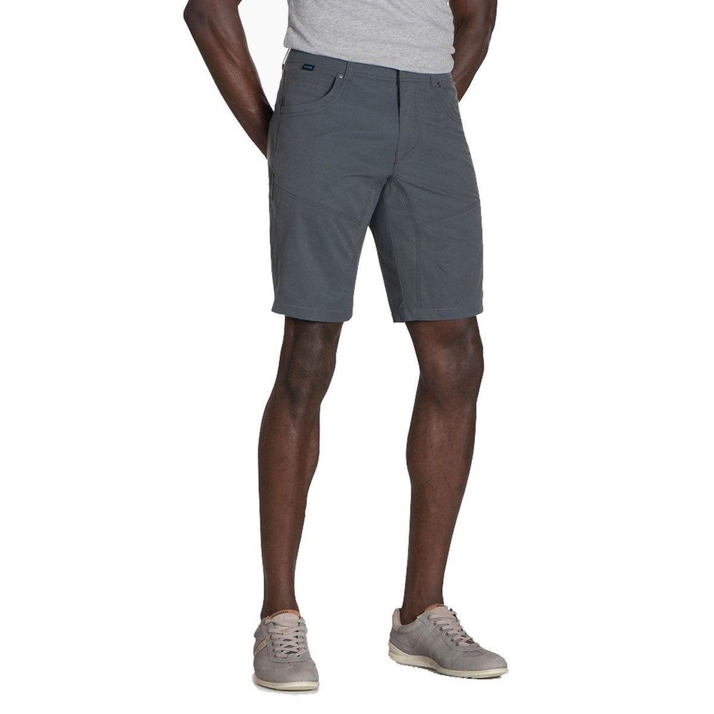 KUHL Renegade Shorts Mens Carbon Gray Technical Hiking Outdoor Softshell 34
